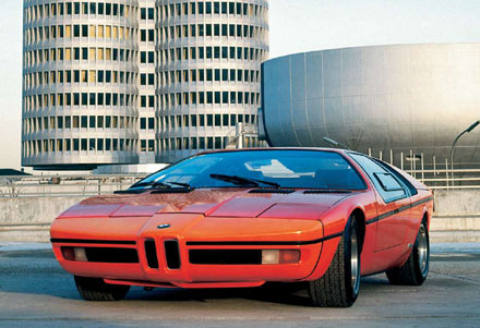 The E25 BMW TURBO prototype was built as a celebration for the 1972 Summer