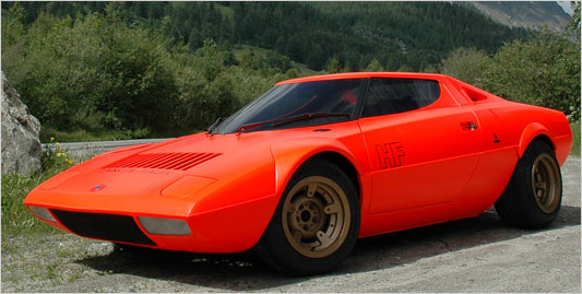 The Lancia Stratos HF High Fidelity was designed by Marcello Gandini of