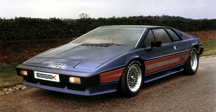 Make no mistake the Lotus Turbo Esprit was not just a slightly modified