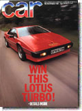 Lotus Turbo Esprit Road Test