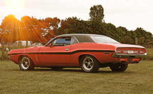 1970_Dodge_Challenger_Sunset