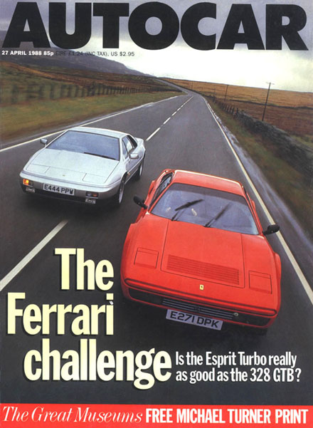 Autocar_Lotus_Esprit_Ferrari_328GTB