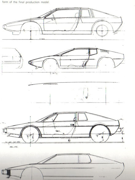 Giugiaro_Lotus_Esprit_Sketches_Side