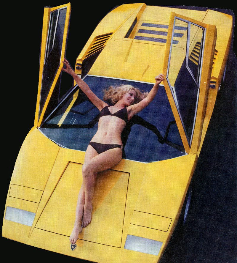 1970s Supercars - Lamborghini Countach Concept Car