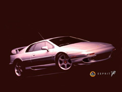 Lotus Esprit Silver