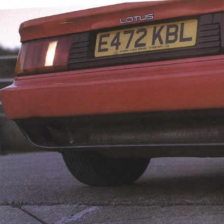 Lotus Esprit 1988 Rear Detail