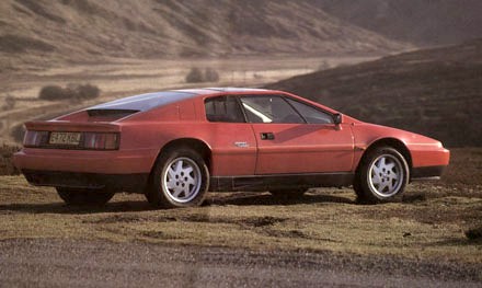 Lotus Esprit 1988 Rear View