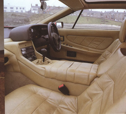 Lotus Esprit 1988 Side Interior