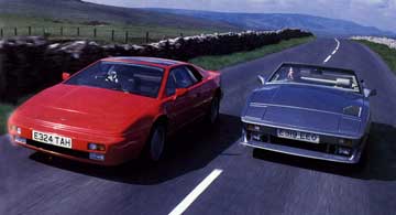 Lotus Esprit Road TVR Test